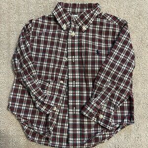 Ralph Lauren Holiday baby boy button down 18m